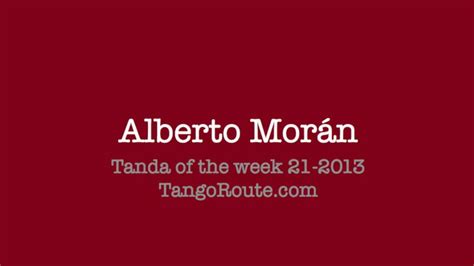 Tanda of the week: Pugliese valses 